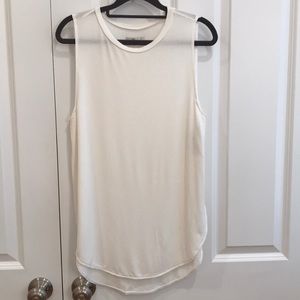 NWOT Abercrombie Tunic Tank High Side Slits